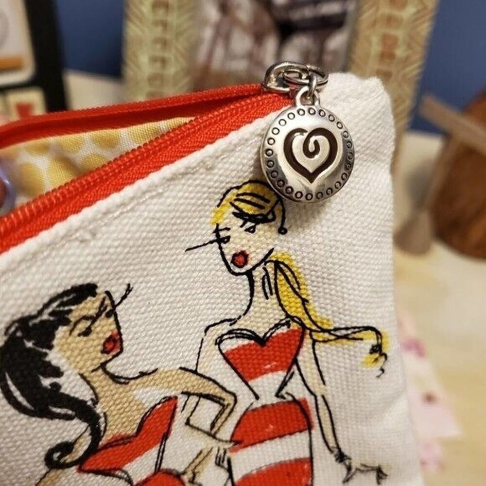 Brighton American women shoes cosmetic Jewlery bag - Picture 4 of 5